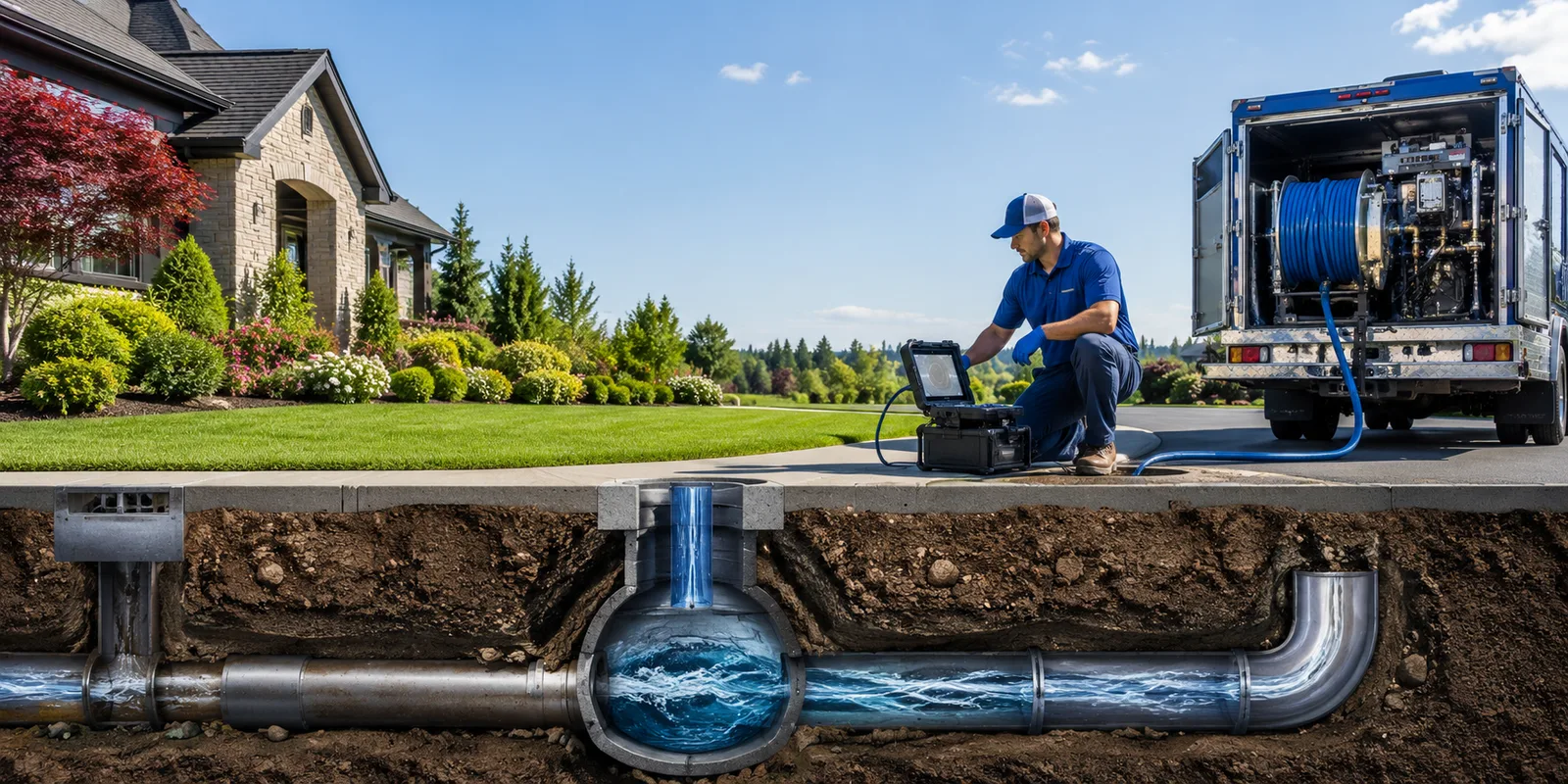 Drainage restoration information for Hamburg, MI